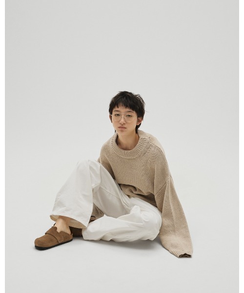 TODAYFUL（トゥデイフル）の「Boyfriend Cotton Pants（デニムパンツ・レディース・ブラック/ホワイト・36inch/38inch）」の17枚目の写真