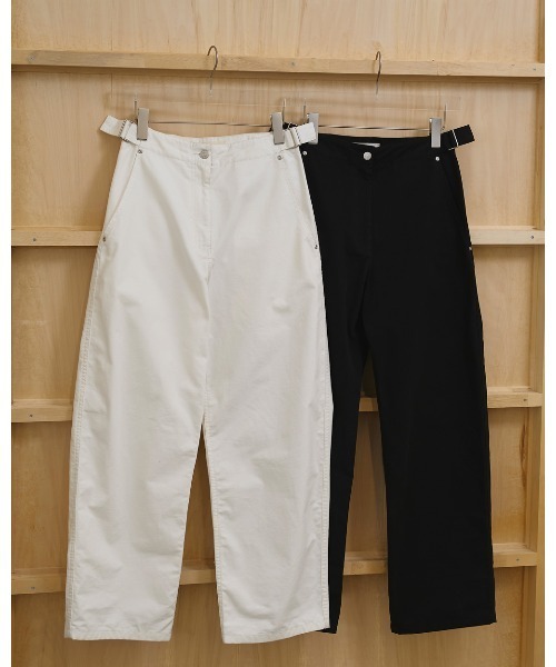 TODAYFUL（トゥデイフル）の「Boyfriend Cotton Pants（デニムパンツ・レディース・ブラック/ホワイト・36inch/38inch）」の18枚目の写真