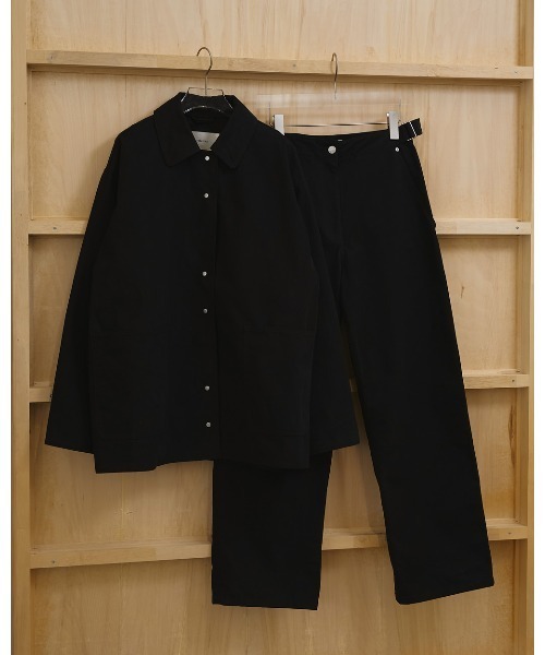 TODAYFUL（トゥデイフル）の「Boyfriend Cotton Pants（デニムパンツ・レディース・ブラック/ホワイト・36inch/38inch）」の19枚目の写真