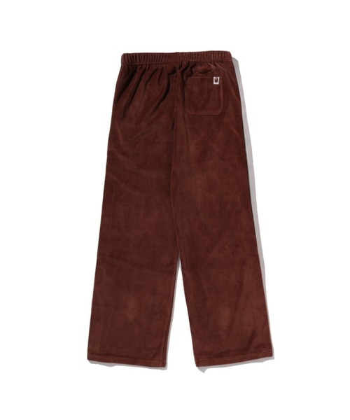 A BATHING APE(アベイシングエイプ)の「VELOUR TRACK PANTS(その他パンツ・レディース・ブラウン・SMALL/MEDIUM)」の2枚目の写真