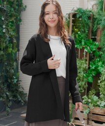 Tiaclasse（ティアクラッセ）の「リブ編み着流しカーディガン（カーディガン/ボレロ）」