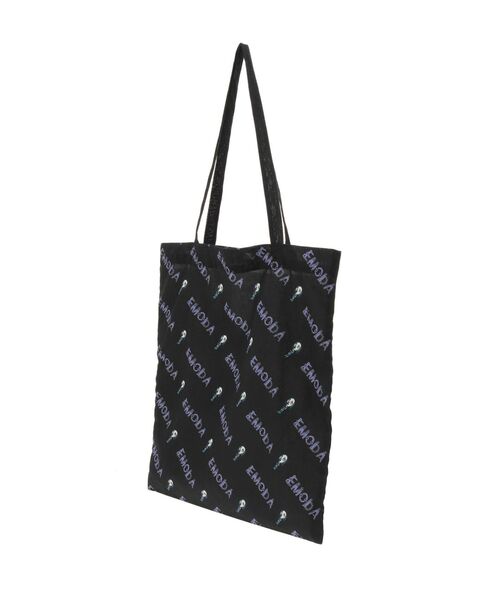EMODA（エモダ）の「【野性爆弾 くっきー！× EMODA】SOFT TOTE BAG（トートバッグ・レディース・ブラック/グレー・FREE）」の4枚目の写真