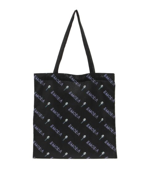 EMODA（エモダ）の「【野性爆弾 くっきー！× EMODA】SOFT TOTE BAG（トートバッグ・レディース・ブラック/グレー・FREE）」の5枚目の写真
