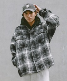 SHAGGY CHECK CPO JACKET / シャギーチェックジャケット