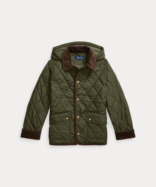 POLO RALPH LAUREN CHILDRENSWEAR(ポロ ラルフ ローレン チルドレンズウェア)の「フーデッド バーン ジャケット(その他アウター・キッズ・グリーン系1・6/7/3/4)」の1枚目の写真