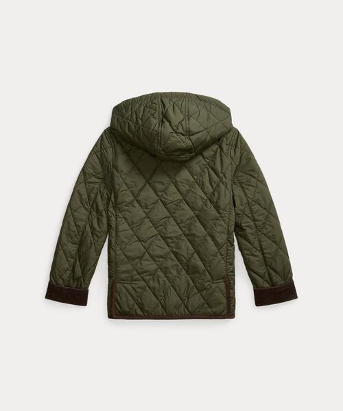 POLO RALPH LAUREN CHILDRENSWEAR(ポロ ラルフ ローレン チルドレンズウェア)の「フーデッド バーン ジャケット(その他アウター・キッズ・グリーン系1・6/7/3/4)」の2枚目の写真
