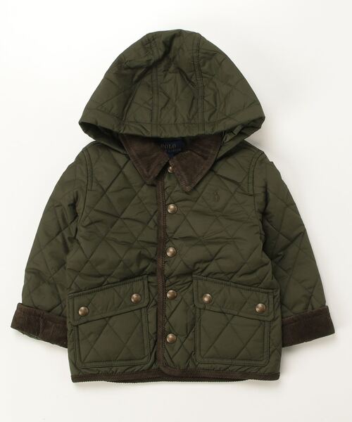 POLO RALPH LAUREN CHILDRENSWEAR(ポロ ラルフ ローレン チルドレンズウェア)の「フーデッド バーン ジャケット(その他アウター・キッズ・グリーン系1・6/7/3/4)」の4枚目の写真
