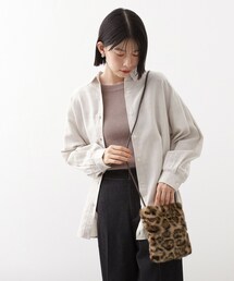 THE SHOP TK | フェイクファーショルダーミニバッグ(ショルダーバッグ)