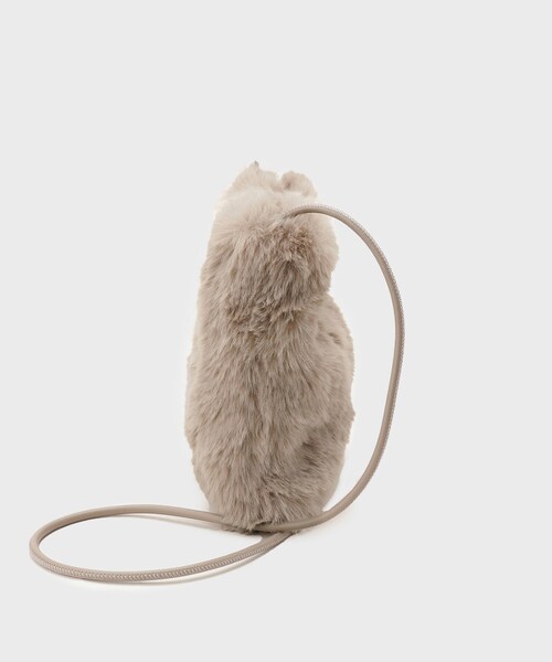 THE SHOP TK （ザ ショップ ティーケー ）の「フェイクファーショルダーミニバッグ（ショルダーバッグ・レディース・ナチュラル/キャメル/スミクロ・00）」の13枚目の写真