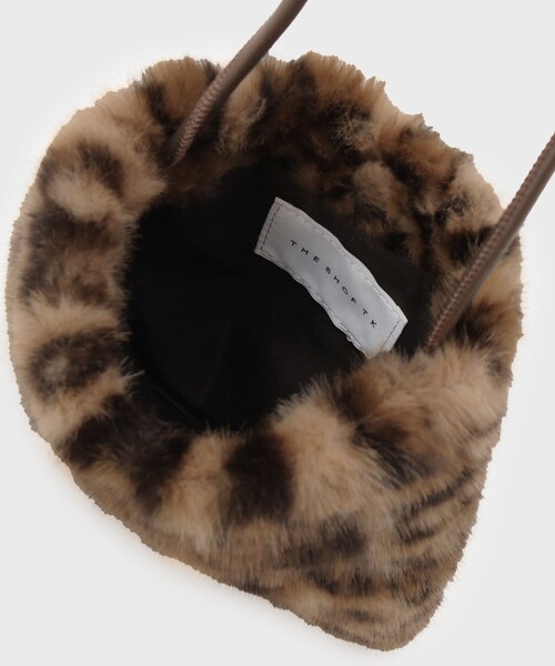 THE SHOP TK （ザ ショップ ティーケー ）の「フェイクファーショルダーミニバッグ（ショルダーバッグ・レディース・ナチュラル/キャメル/スミクロ・00）」の18枚目の写真