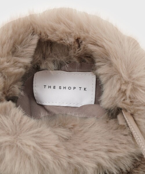 THE SHOP TK （ザ ショップ ティーケー ）の「フェイクファーショルダーミニバッグ（ショルダーバッグ・レディース・ナチュラル/キャメル/スミクロ・00）」の20枚目の写真
