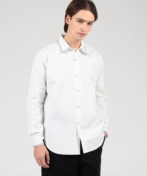jupe by jackie（ジュップバイジャッキー）の「JUPE BY JACKIE エンブロイダリーシャツ（シャツ/ブラウス・メンズ・ホワイト系その他・L/M）」の2枚目の写真
