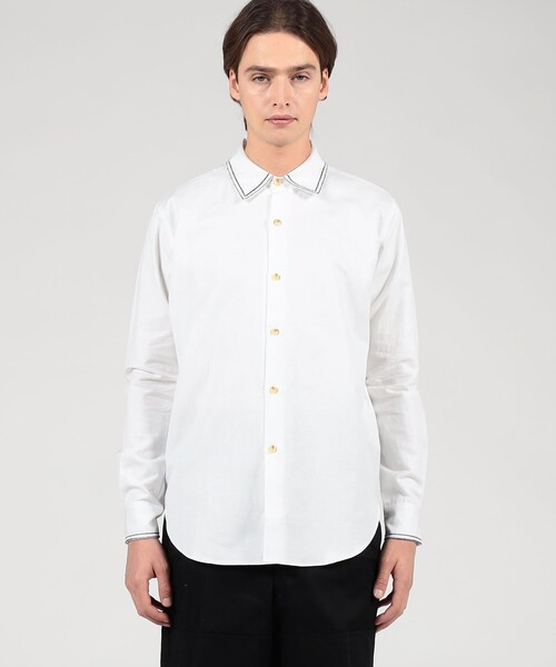 jupe by jackie（ジュップバイジャッキー）の「JUPE BY JACKIE エンブロイダリーシャツ（シャツ/ブラウス・メンズ・ホワイト系その他・L/M）」の3枚目の写真