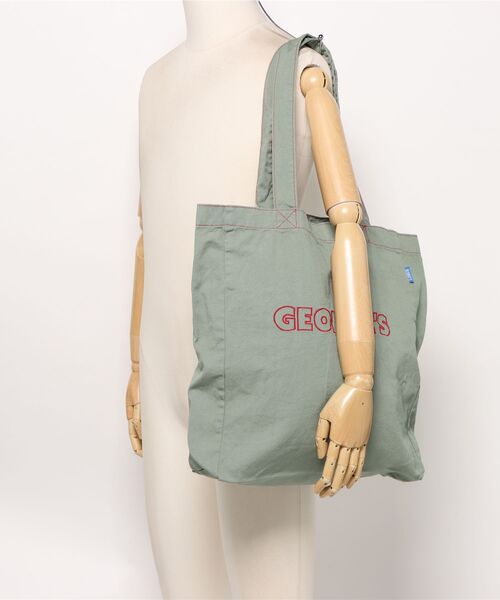 GEORGE'S(ジョージズ)の「【GEORGE'S】ロゴトートBAG(トートバッグ・メンズ・レッド/グリーン/チャコール/ブラウン/オレンジ/ネイビー/キナリ・FREE)」の15枚目の写真