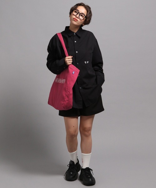 GEORGE'S（ジョージズ）の「【GEORGE'S】ロゴトートBAG（トートバッグ・メンズ・レッド/グリーン/チャコール/ブラウン・FREE）」の12枚目の写真