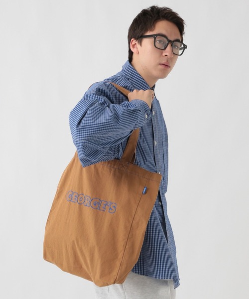 GEORGE'S（ジョージズ）の「【GEORGE'S】ロゴトートBAG（トートバッグ・メンズ・レッド/グリーン/チャコール/ブラウン・FREE）」の19枚目の写真