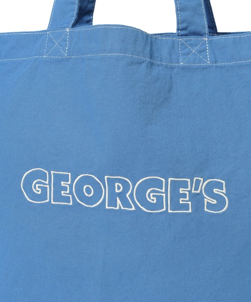 GEORGE'S(ジョージズ)の「【GEORGE'S】ロゴトートBAG(トートバッグ・メンズ・レッド/グリーン/チャコール/ブラウン/オレンジ/ネイビー/キナリ・FREE)」の9枚目の写真