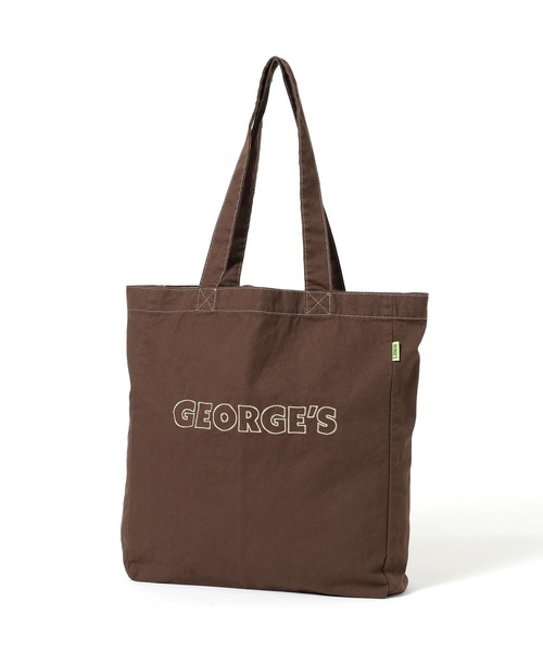 GEORGE'S（ジョージズ）の「【GEORGE'S】ロゴトートBAG（トートバッグ・メンズ・レッド/グリーン/チャコール/ブラウン/オレンジ/ネイビー/キナリ/ダークブラウン/ライトブルー・FREE）」の17枚目の写真