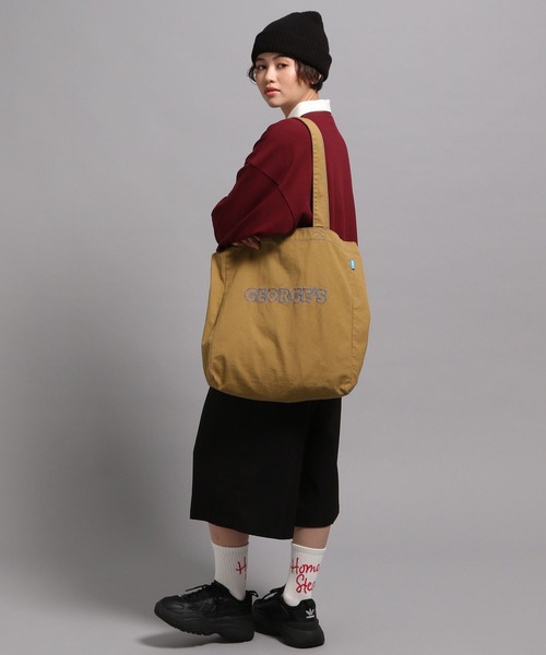 GEORGE'S（ジョージズ）の「【GEORGE'S】ロゴトートBAG（トートバッグ・メンズ・レッド/グリーン/チャコール/ブラウン・FREE）」の20枚目の写真