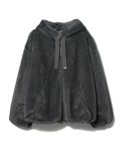 HERNO / エコファーフーデッドブルゾン（ブルゾン）｜HERNO（ヘルノ