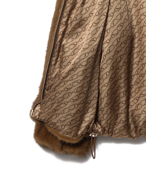 HERNO / エコファーフーデッドブルゾン（ブルゾン）｜HERNO（ヘルノ