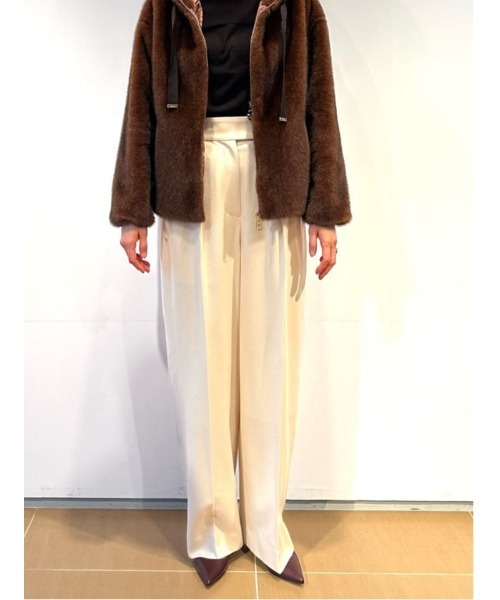 HERNO / エコファーフーデッドブルゾン（ブルゾン）｜HERNO（ヘルノ