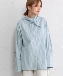 POU DOU DOU | ネッカチーフ付きポケットシャツ(シャツ/ブラウス)