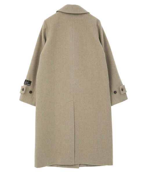 YECCA VECCA（イェッカヴェッカ）の「ウール混ロングダブルコート（チェスターコート・レディース・ブラック/ライトベージュ/グレー/モカ・FREE）」の21枚目の写真