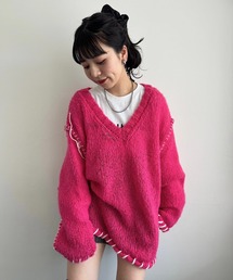 Kastane（カスタネ）｜ニット/セーター（ピンク系）一覧 - WEAR