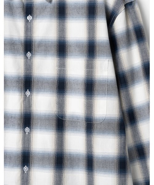 Millo Archive（ミロ アーカイブ）の「オンブレチェックシャツ[ネイビー]（シャツ/ブラウス・メンズ・その他・MEDIUM/LARGE/X-LARGE）」の22枚目の写真