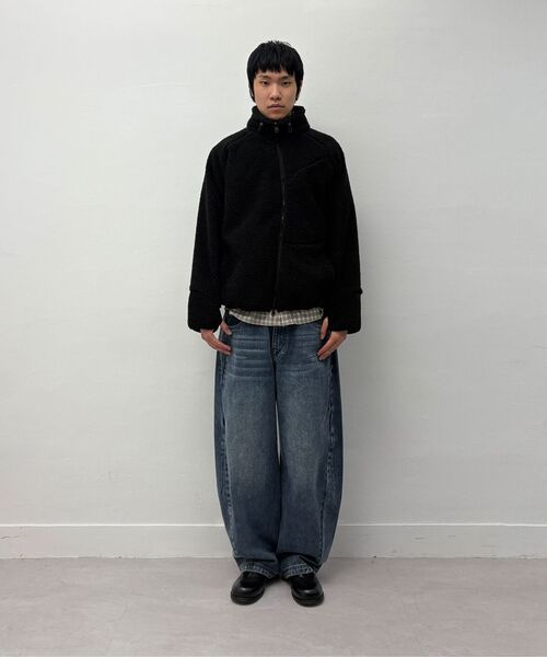 Millo Archive（ミロ アーカイブ）の「オンブレチェックシャツ[ネイビー]（シャツ/ブラウス・メンズ・その他・MEDIUM/LARGE/X-LARGE）」の3枚目の写真
