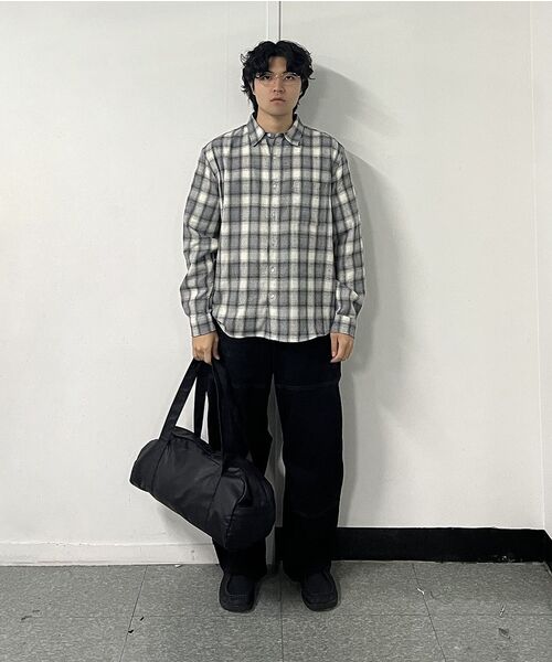 Millo Archive（ミロ アーカイブ）の「オンブレチェックシャツ[ネイビー]（シャツ/ブラウス・メンズ・その他・MEDIUM/LARGE/X-LARGE）」の6枚目の写真