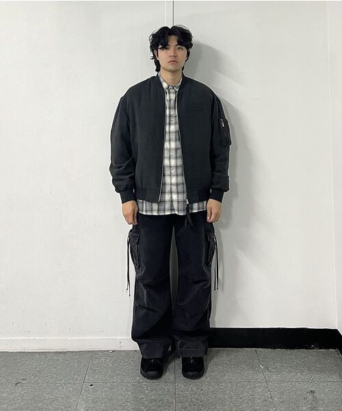 Millo Archive（ミロ アーカイブ）の「オンブレチェックシャツ[ネイビー]（シャツ/ブラウス・メンズ・その他・MEDIUM/LARGE/X-LARGE）」の9枚目の写真