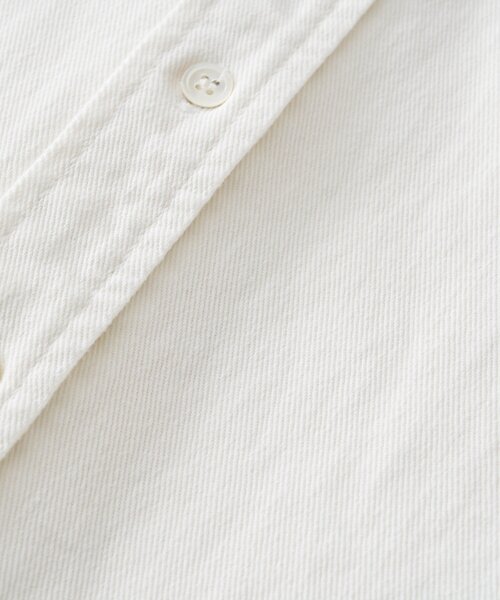 RIVE DROITE（リヴドロワ）の「【MONN.:.(モン)】クリアデニムシャツ（シャツ/ブラウス・レディース・サックスブルー/ホワイト・FREE）」の11枚目の写真