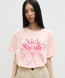 BIG BUTTERFLY SLEEVE TOP_PINK MAGENTA