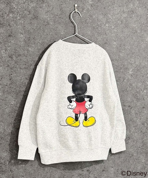 セール】【Disney/ディズニー】MICKEY ミッキーマウス 裏起毛 オーバー