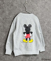 Disney（ディズニー）の「【Disney/ディズニー】MICKEY ミッキーマウス 裏起毛 オーバーサイズ トレーナー（スウェット）」