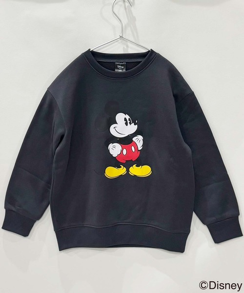 Disney 襤褸 裏起毛 ミッキーマウス BORO sweat hood ボロ Disney/ディズニー】MICKEY ミッキーマウス 裏起毛 オーバーサイズ