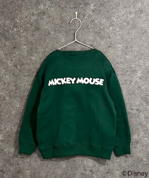 Disney/ディズニー】MICKEY ミッキーマウス 裏起毛 オーバーサイズ