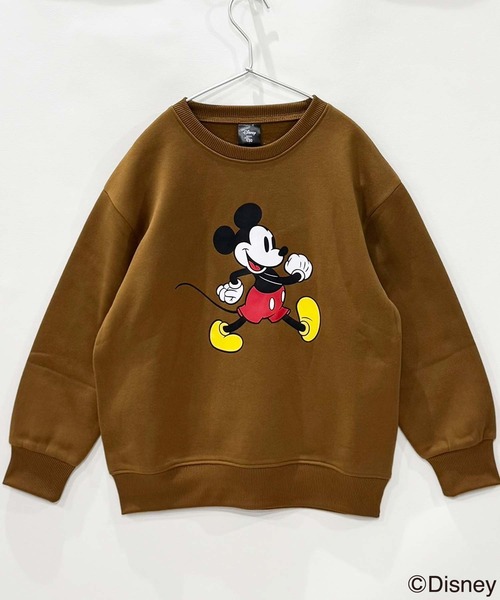 Disney Casuals ミッキーマウス スウェット M Disney/ディズニー】MICKEY ミッキーマウス 裏起毛 オーバーサイズ