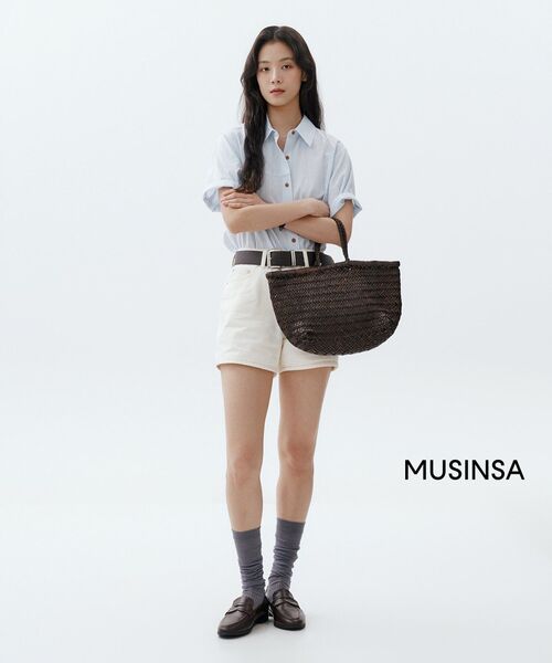 TTUDEMENT(トュードメント)の「ESSENTIAL DENIM SHORTS ECRU(その他パンツ・レディース・その他・SMALL/MEDIUM/LARGE)」の7枚目の写真