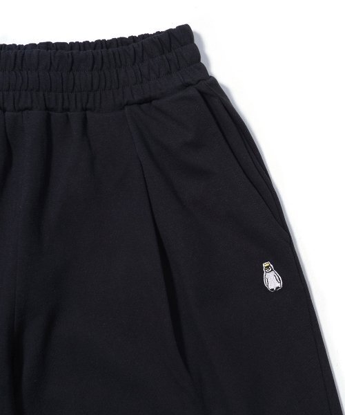 GAKKAI UNIONS(ガッカイユニオンズ)の「ダブルピンタックワイドスウェットパンツブラック(スウェットパンツ・レディース・その他・SMALL/MEDIUM/LARGE)」の4枚目の写真