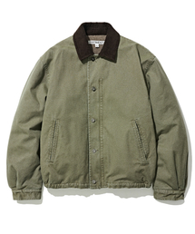 PARTIMENTO（パルティメント）の「Boa Fleece VTG Washed Crew Jacket Khaki（その他アウター）」