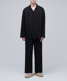 MUSINSA STANDARD（ムシンサスタンダード）の「コットンテンセルパジャマセット[ブラック]（ルームウェア/パジャマ・メンズ）」