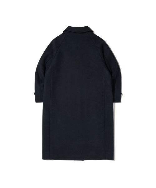 ボストンウールバルマカンロングコート_ネイビー（チェスターコート