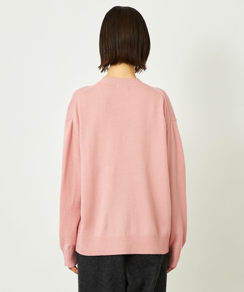 MACKINTOSH PHILOSOPHY（ﾏｯｷﾝﾄｯｼｭ ﾌｨﾛｿﾌｨｰ）の「GREY LABEL ウールカシミヤクルーネックニット（ニット/セーター・レディース・レッド系その他/ダークネイビー/ピンク/グリーン/チャコールグレー・6/2）」の15枚目の写真