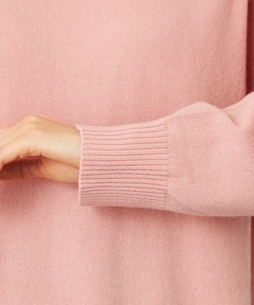 MACKINTOSH PHILOSOPHY（ﾏｯｷﾝﾄｯｼｭ ﾌｨﾛｿﾌｨｰ）の「GREY LABEL ウールカシミヤクルーネックニット（ニット/セーター・レディース・レッド系その他/ダークネイビー/ピンク/グリーン/チャコールグレー・6/2）」の16枚目の写真