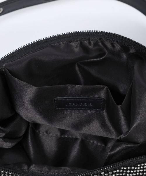 JEANASIS（ジーナシス）の「ガラスストーンBAG/612959（ハンドバッグ・レディース・シルバー/ブラック・FREE）」の14枚目の写真