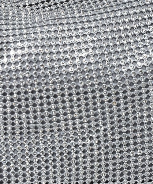 JEANASIS（ジーナシス）の「ガラスストーンBAG/612959（ハンドバッグ・レディース・シルバー/ブラック・FREE）」の16枚目の写真