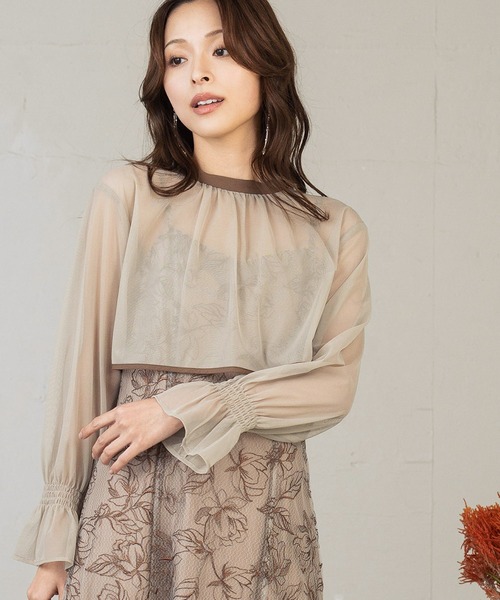 girl(ガール)の「ダブルリボンボレロセットドレス 2WAY 結婚式 ワンピース パーティードレス オケージョンドレス お呼ばれ 二次会 成人式 同窓会 謝恩会(ドレス・レディース・ブラック系その他/ミント/イエロー/ブラウン・S/M/L)」の20枚目の写真